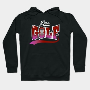 Disc Golf Red Hoodie